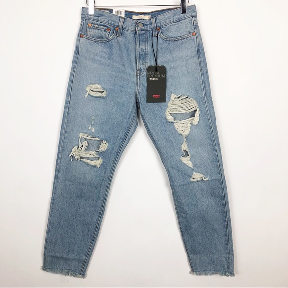 Levi's Denim - Levi’s | Wedgie High Rise Jeans Destroyed
